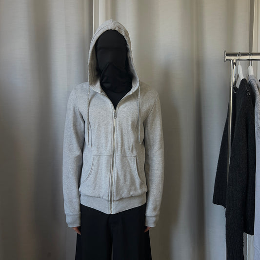 Dior Homme Rib Lined Zip Hoodie - SS01