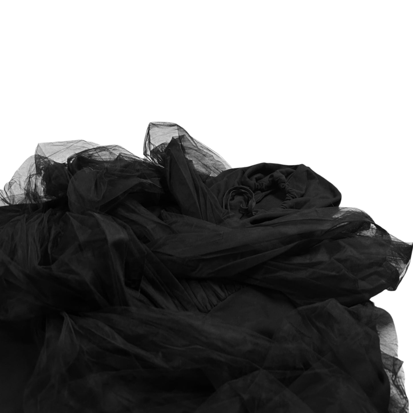 Y/Project Tulle Wrapped Hoodie - AW17