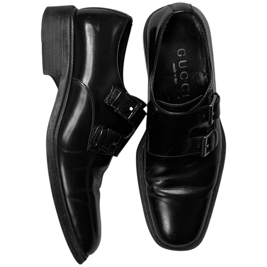 Gucci by Tom Ford Dual Monk Strap Derbies