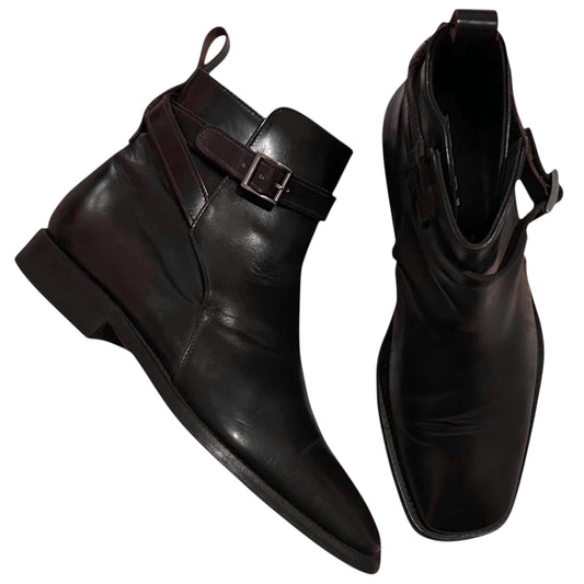Prada Squared Jodhpur Strap Boots