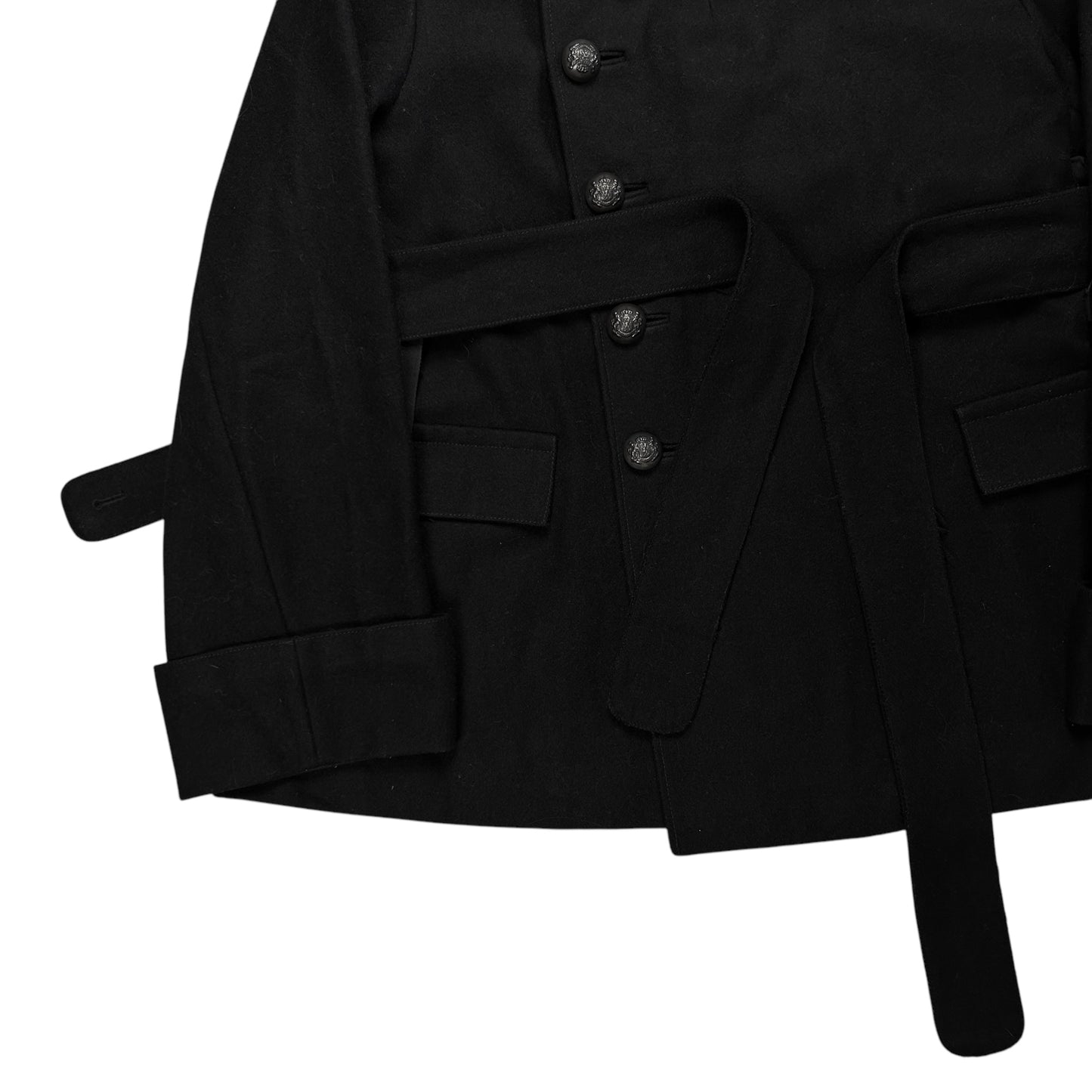 Balenciaga Double Belted Sailor Jacket