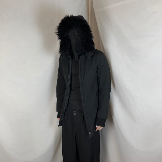 Prada Raccoon Fur Hood Parka - 2000s