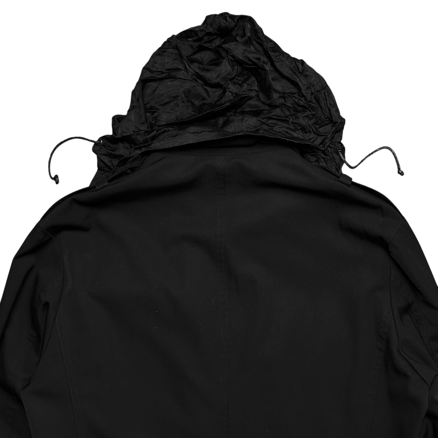 Ys Yohji Yamamoto Gabardine Cargo Field Jacket - AW18