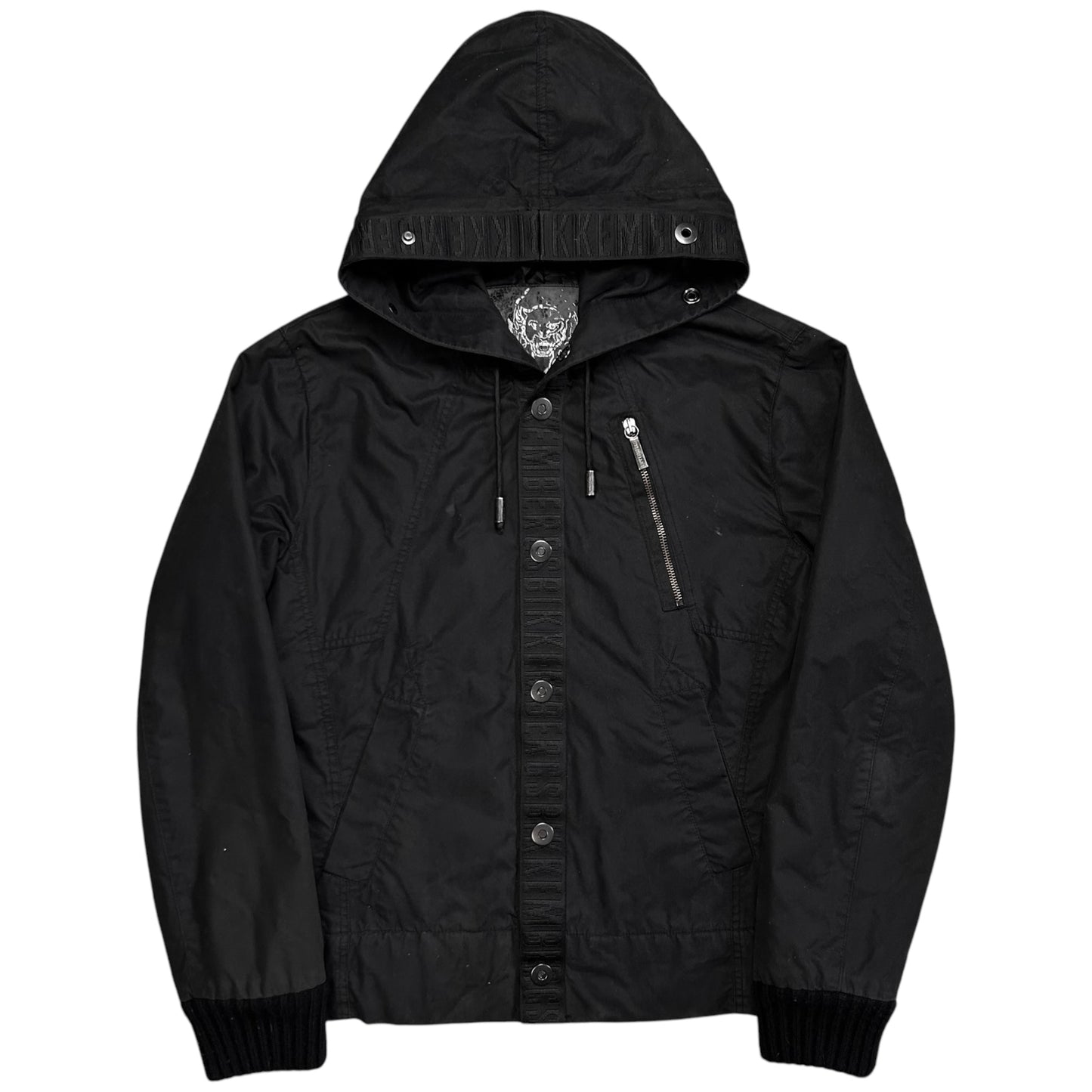 Dirk Bikkembergs Trimmed Snap Hood Blouson