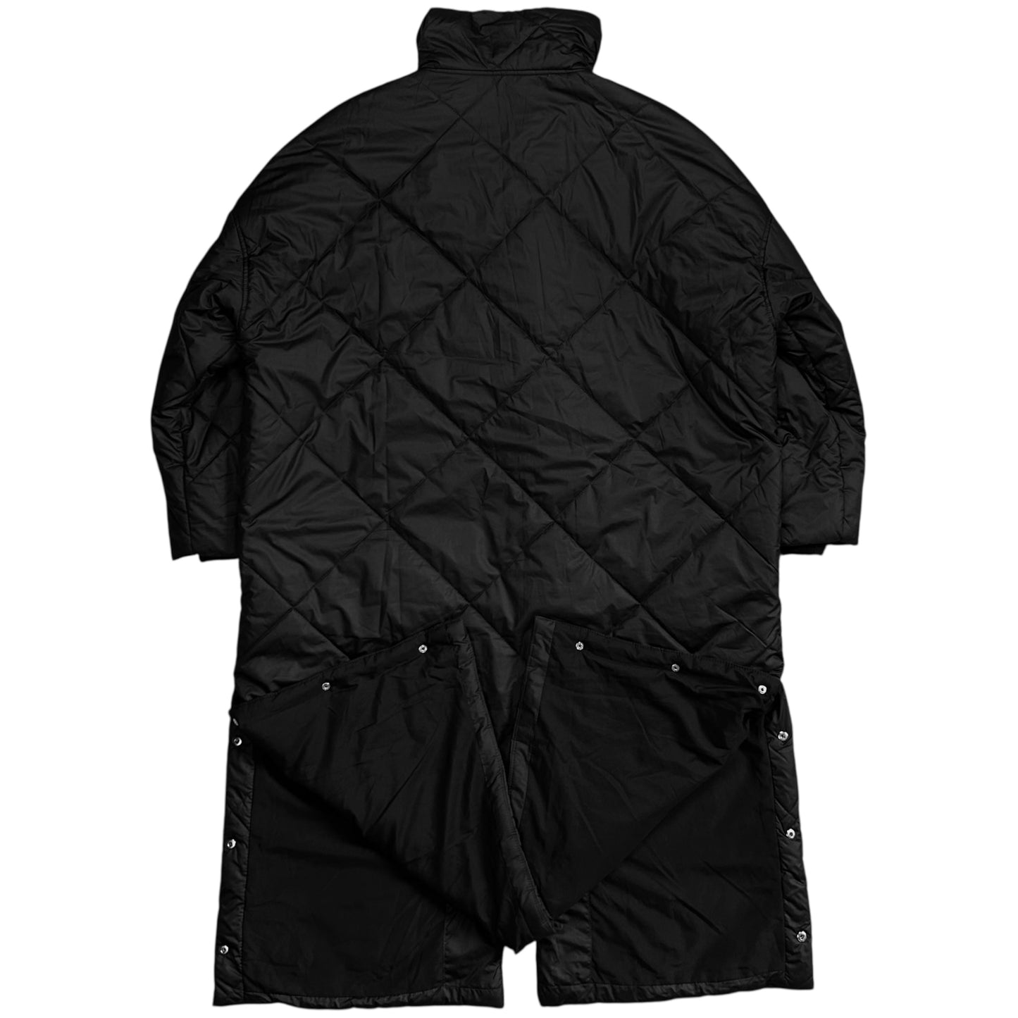 Dries Van Noten Quilted Snap Parka Coat - AW23