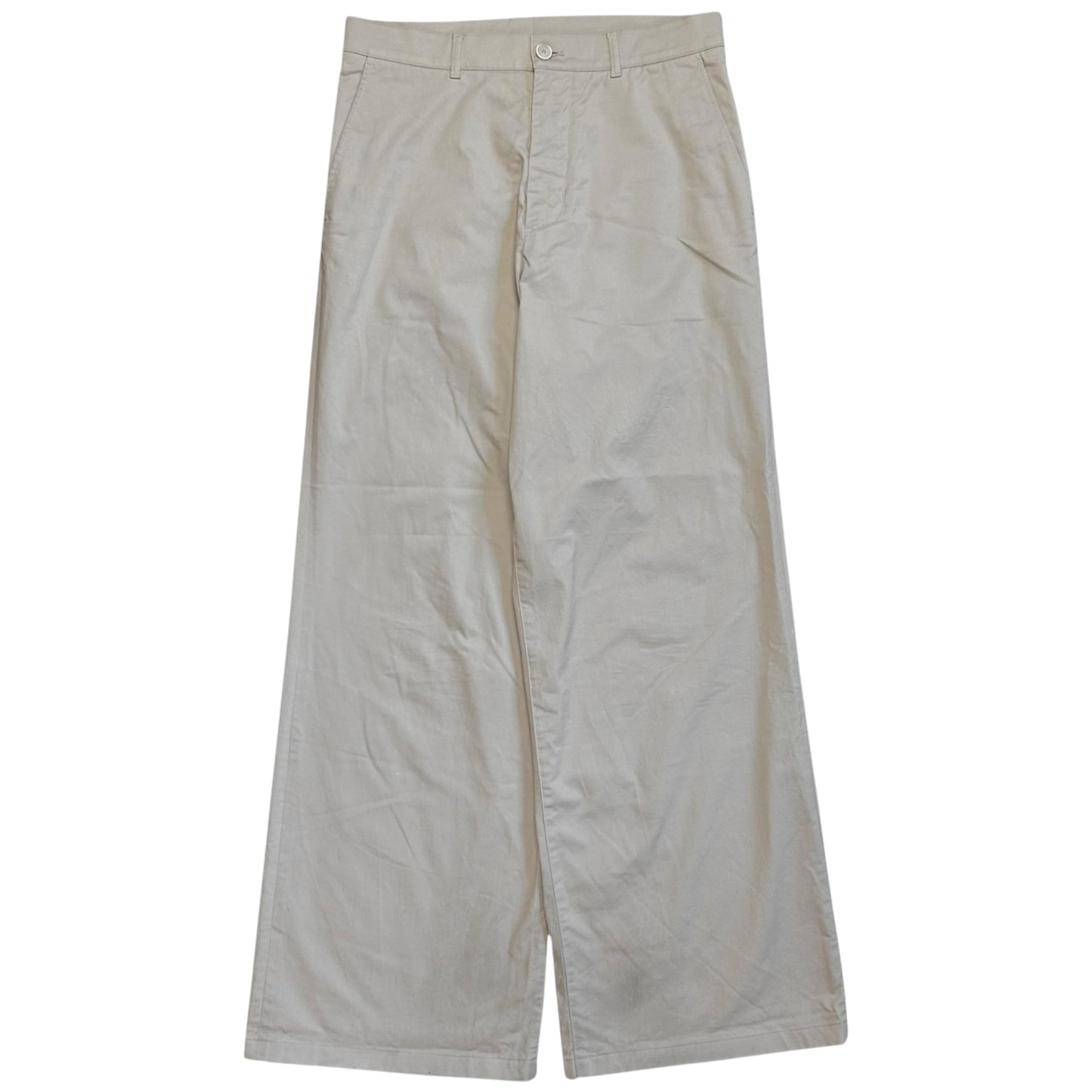 Balenciaga Wide Logo Tab Chino Trousers - SS18