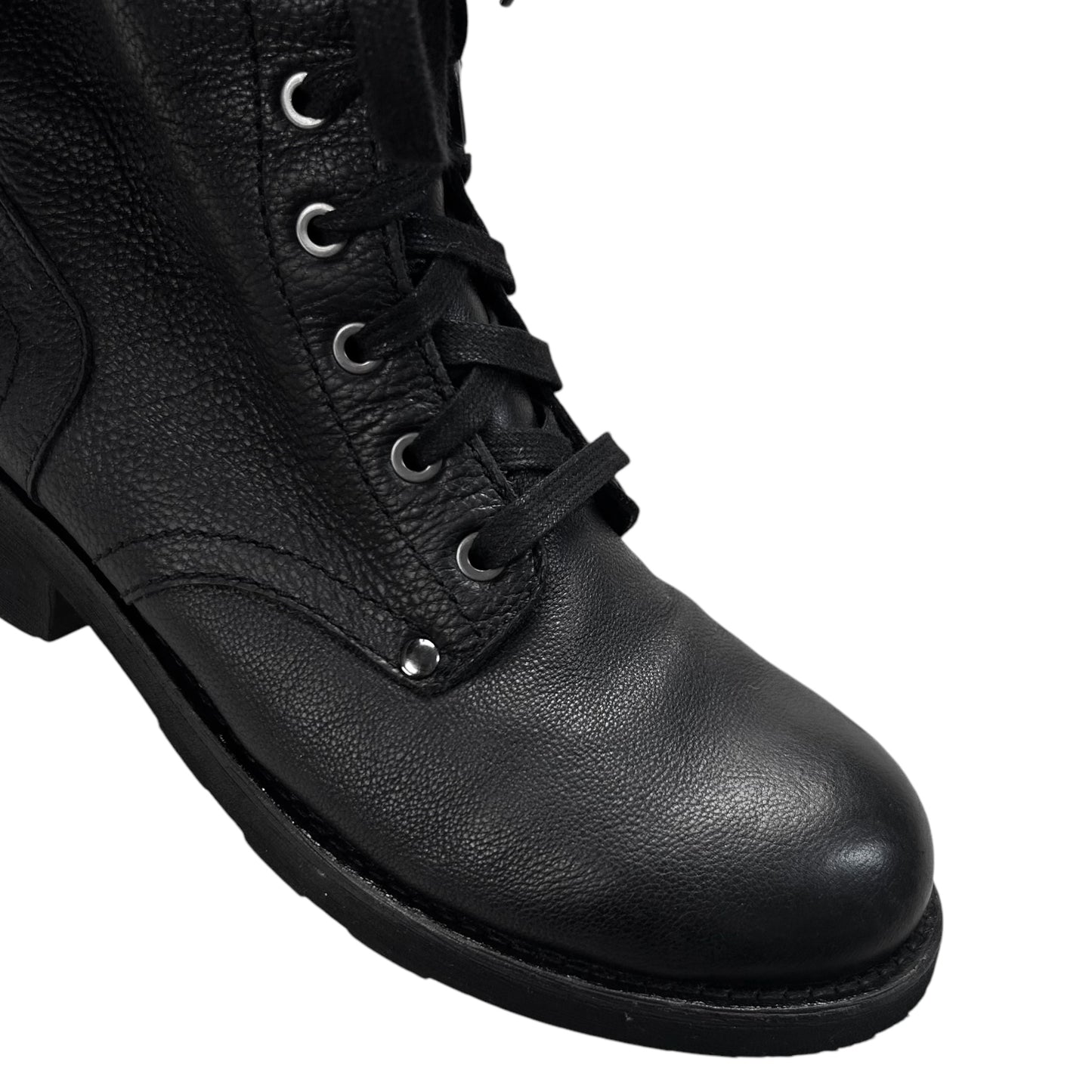 Dirk Bikkembergs Grain Studded Combat Boots