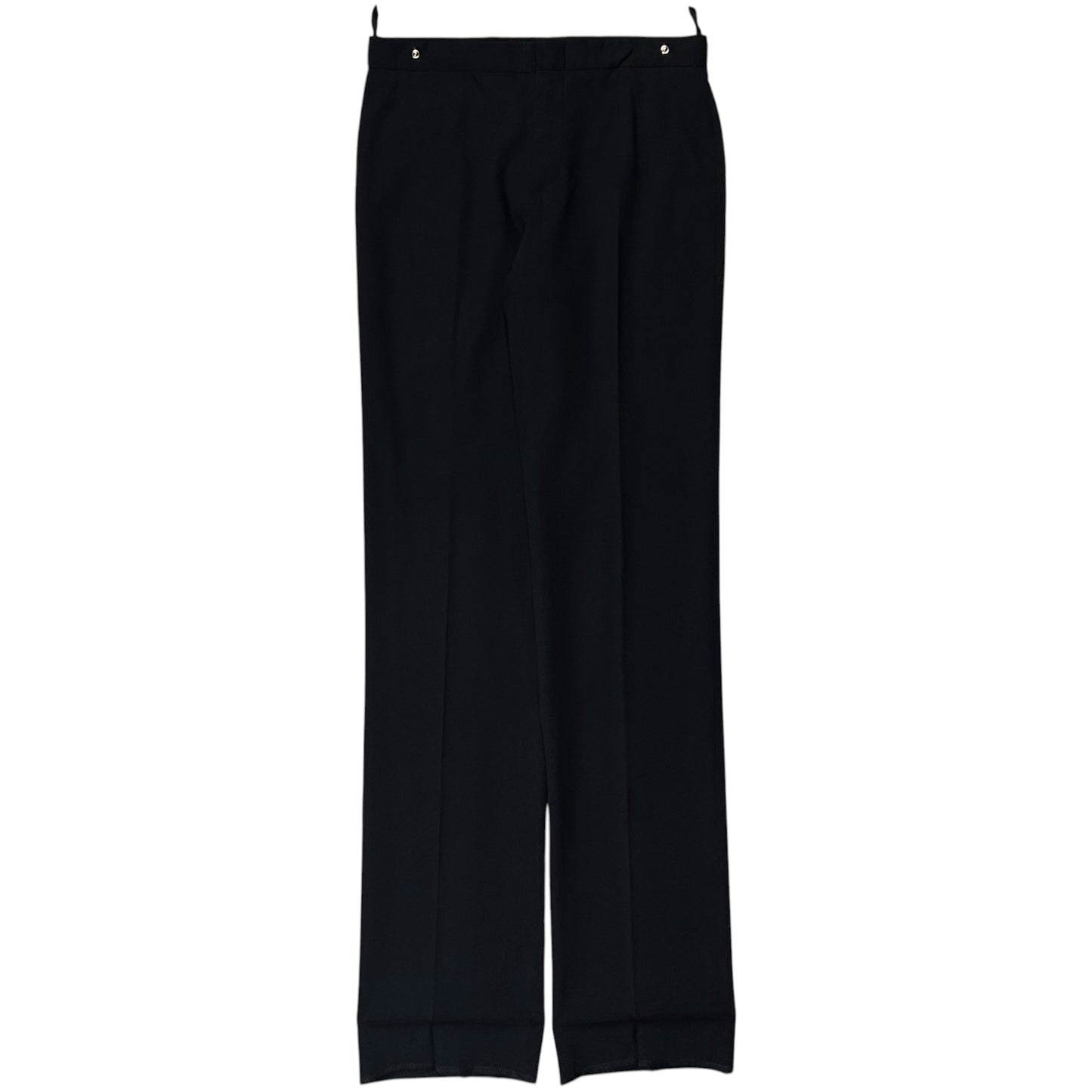 Gucci by Tom Ford Leather Waist Strap Trousers - 90s