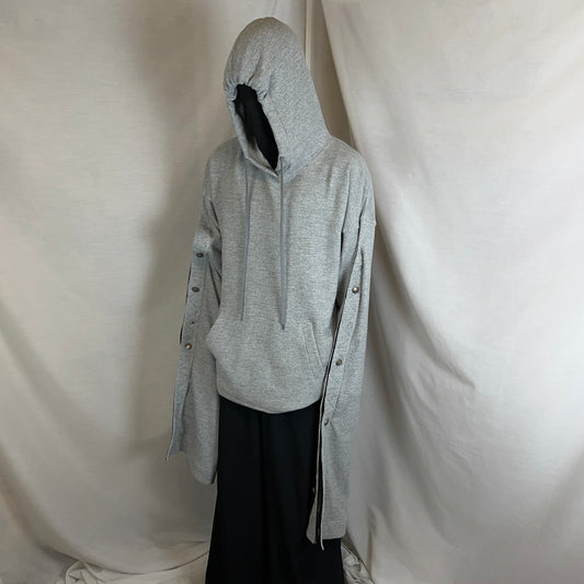 Y/Project Extended Sleeve Button Hoodie - SS17