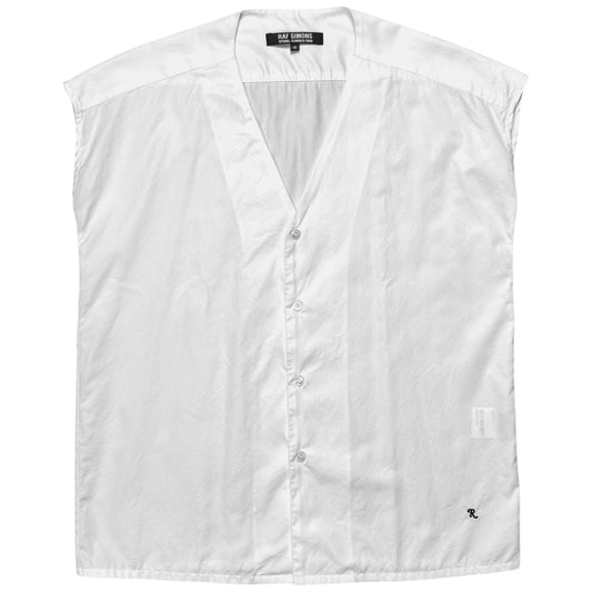 Raf Simons Button Shirt Vest - SS09