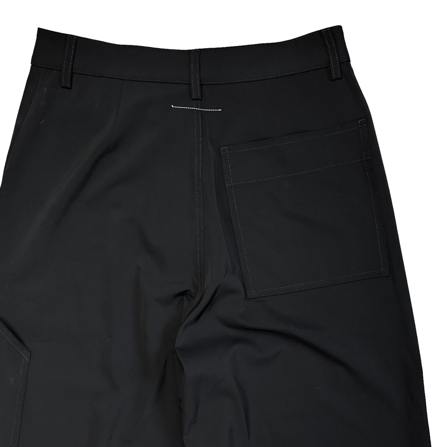 MM6 Maison Margiela Wide Carpenter Pocket Trousers - SS23