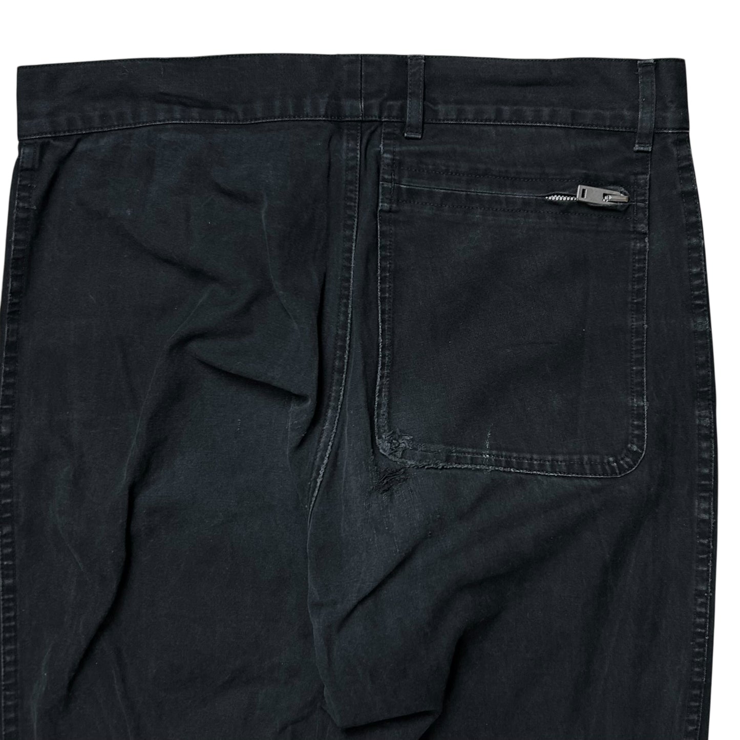 Maison Margiela Exposed Zip Work Pants - SS17