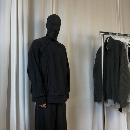 Undercover Panelled Batwing Sleeve Sweater - AW22