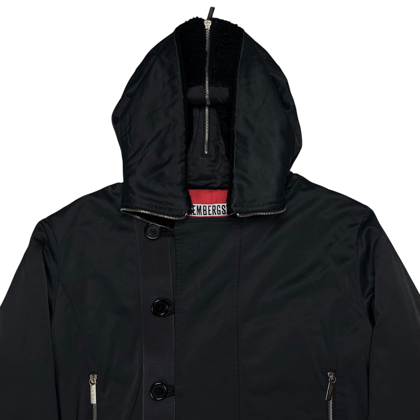 Dirk Bikkembergs Coated Multi Zip Duffle Parka