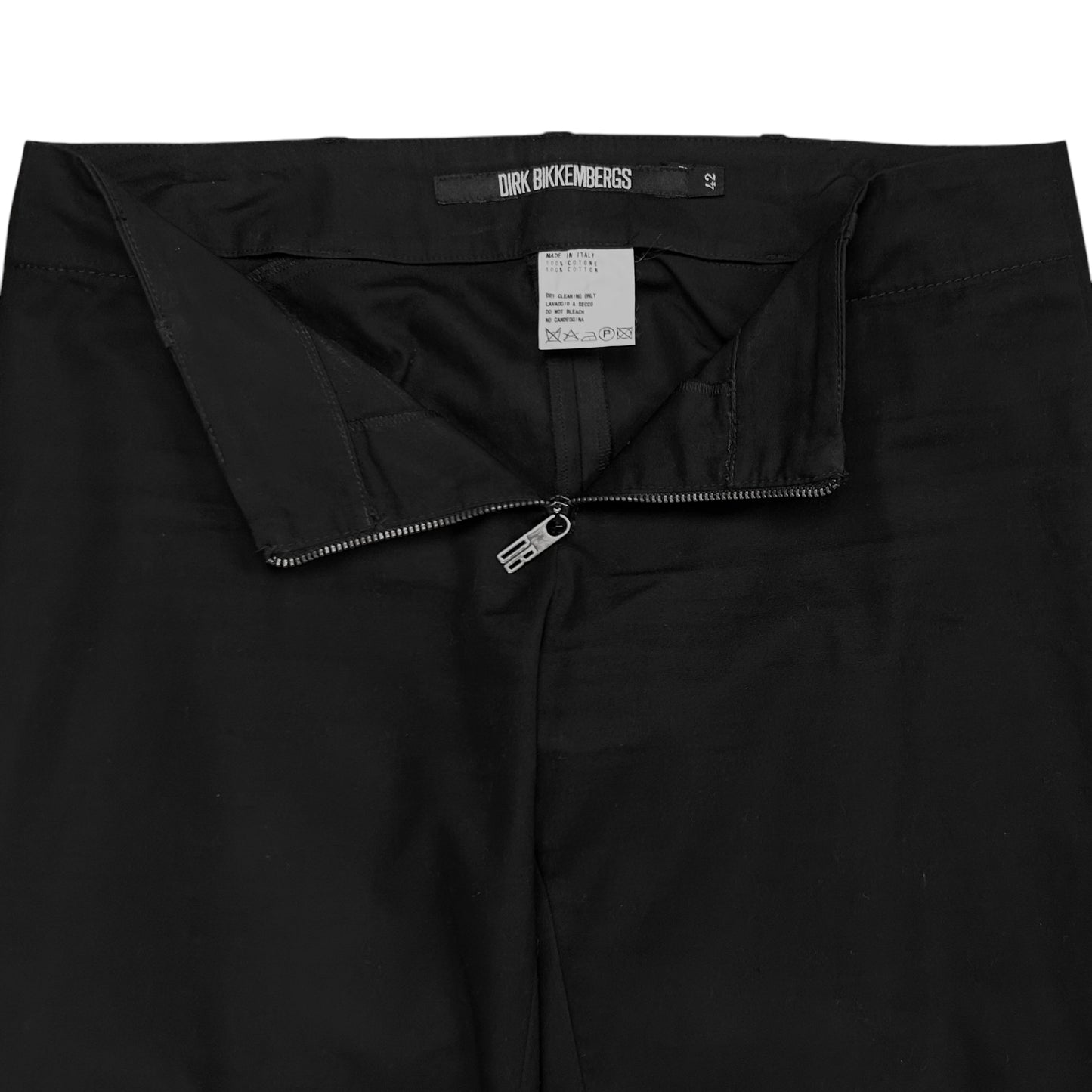 Dirk Bikkembergs Back Zip Pants