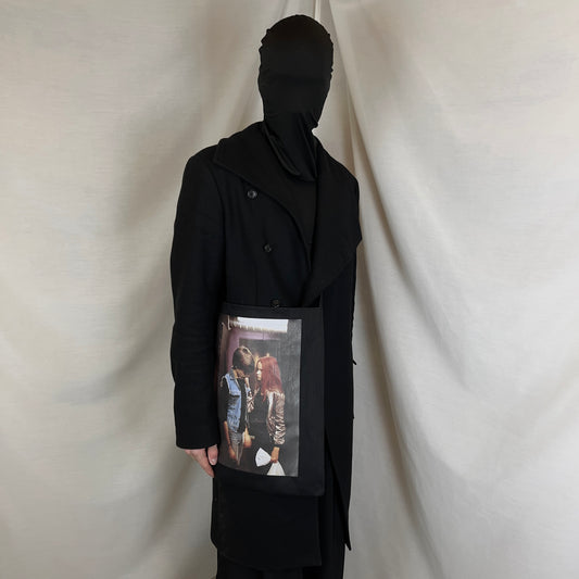 Raf Simons Christiane F Couples Denim Tote Bag - AW18