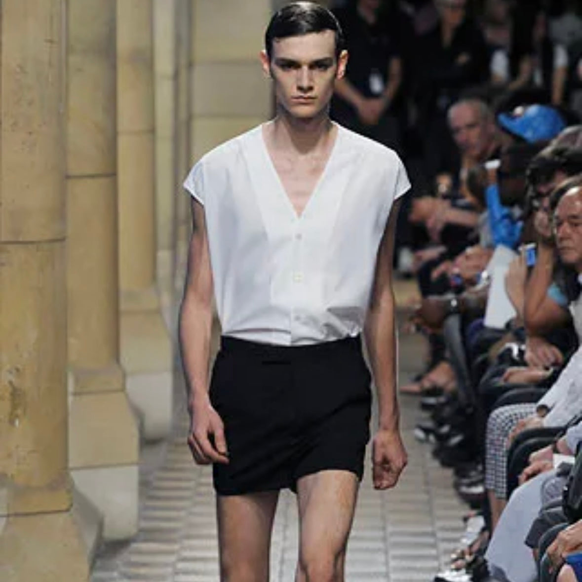 Raf Simons Button Shirt Vest - SS09