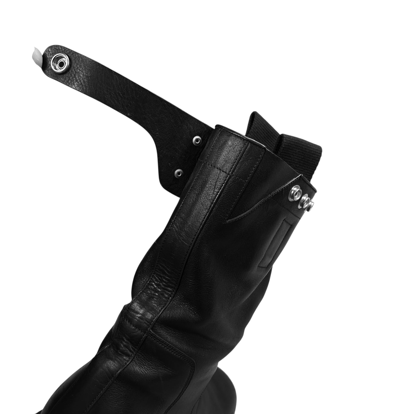 Rick Owens Bogun Pull On Snap Boots - AW24