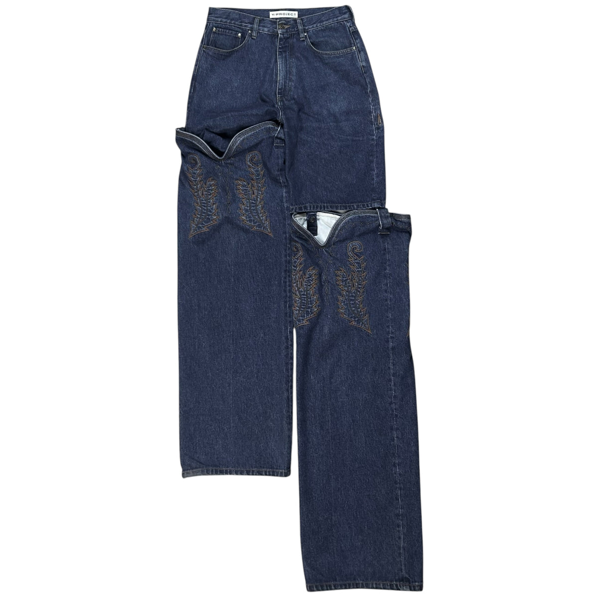 Y/Project Maxi Cowboy Cuff Jeans - SS22