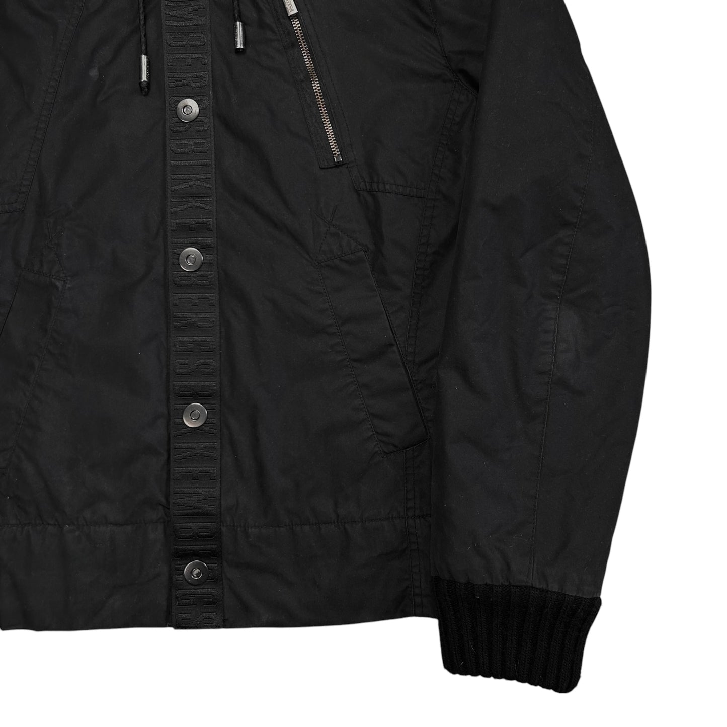 Dirk Bikkembergs Trimmed Snap Hood Blouson
