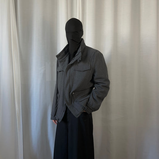 Givenchy Cargo Stud Flight Wool Jacket - AW13