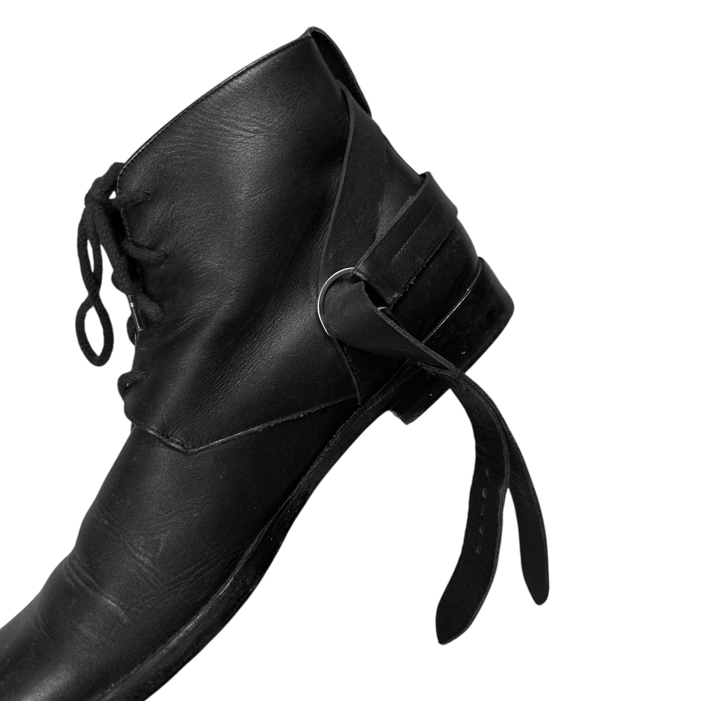 Dior Homme Harness Dual Strap Mid Top Boots - AW11