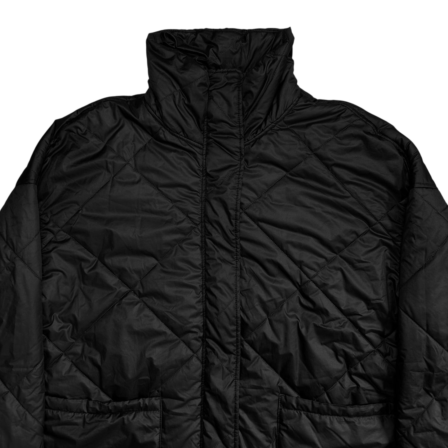 Dries Van Noten Quilted Snap Parka Coat - AW23