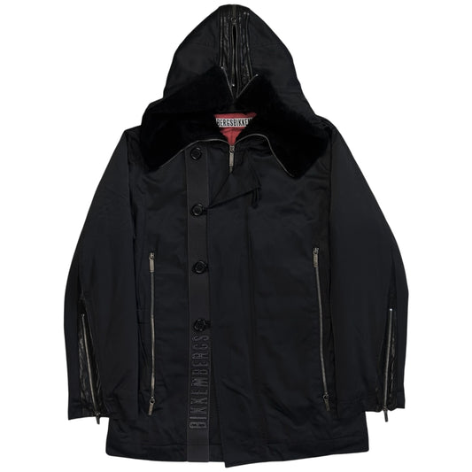 Dirk Bikkembergs Coated Multi Zip Duffle Parka