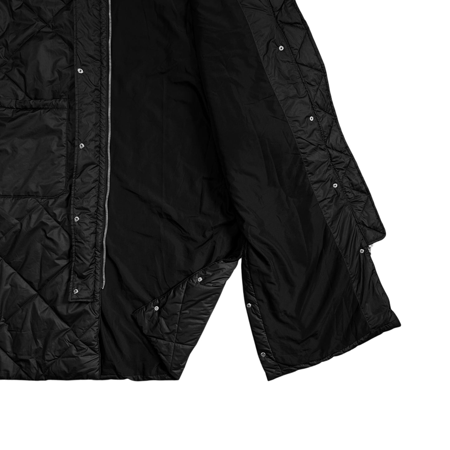 Dries Van Noten Quilted Snap Parka Coat - AW23