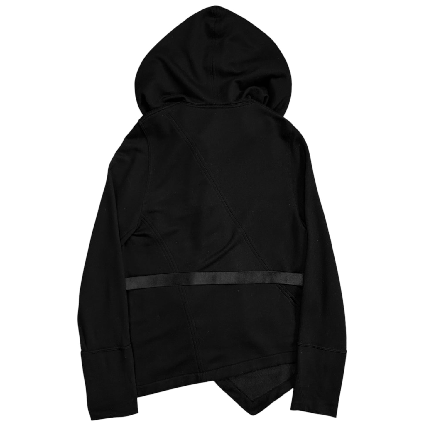 Ann Demeulemeester Asymmetric Bondage Strap Hoodie - AW16