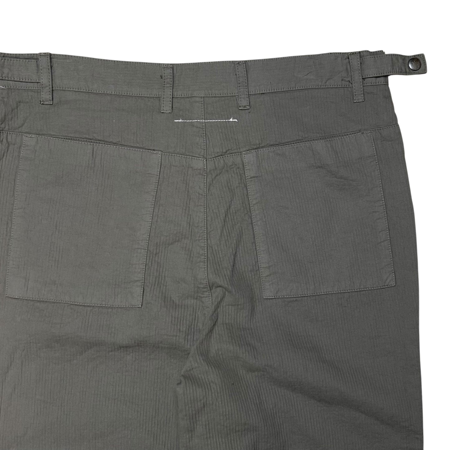 Maison Martin Margiela Wide Waist Tab Ripstop Work Pants - AW03