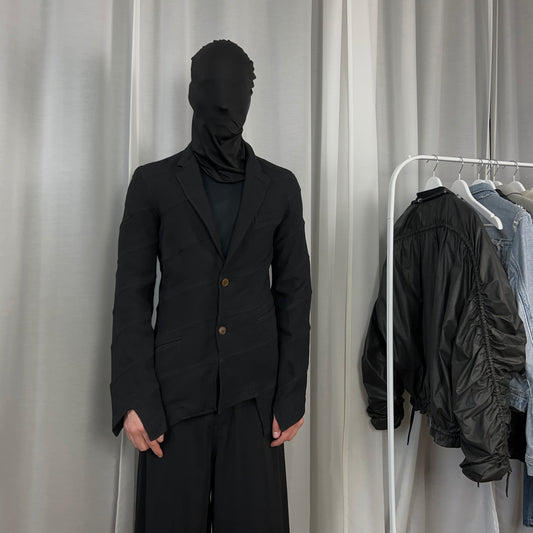 Comme des Garcons Homme Plus Asymmetric Angled Seam Blazer - AW15