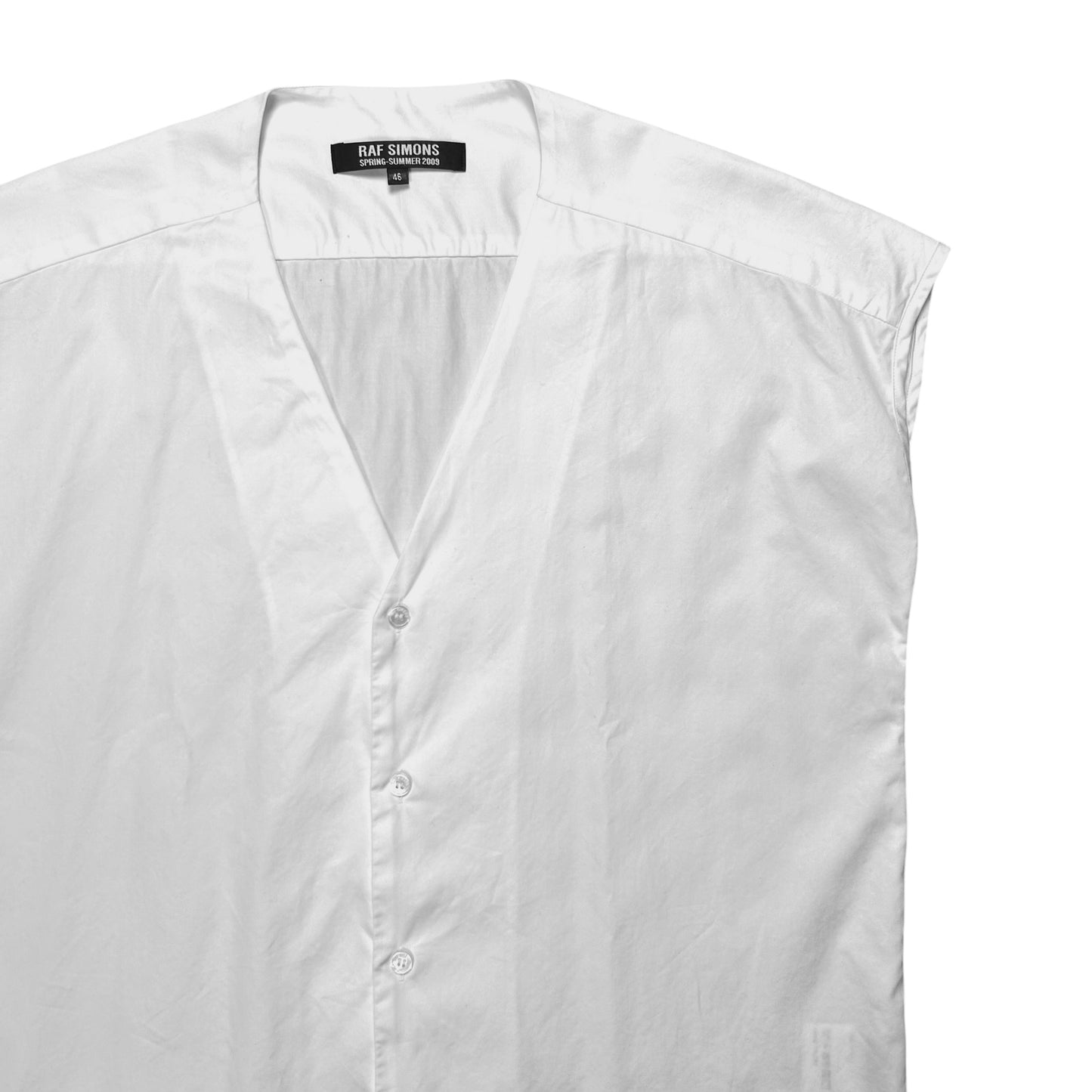 Raf Simons Button Shirt Vest - SS09