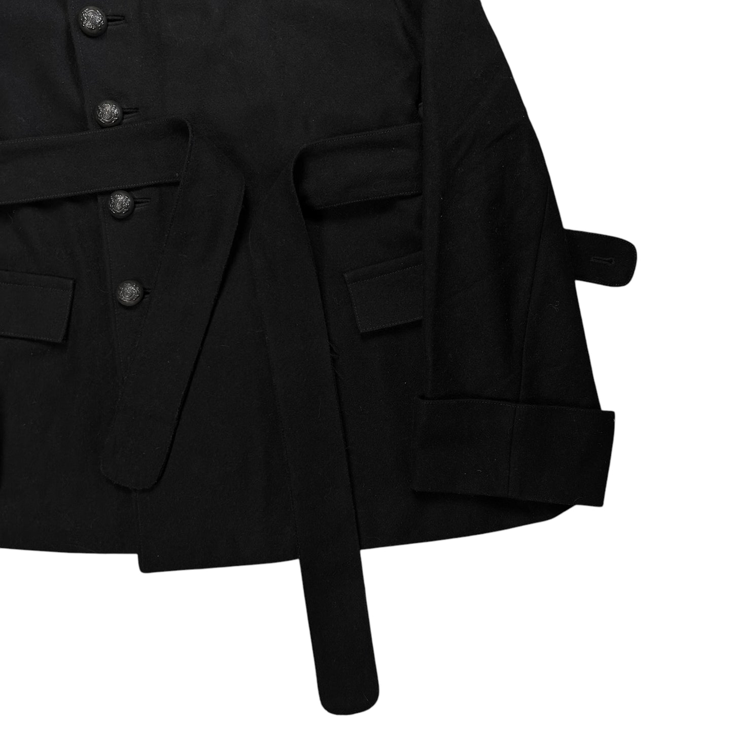 Balenciaga Double Belted Sailor Jacket