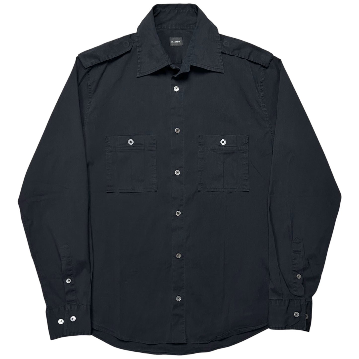 Jil Sander Military Cargo Work Shirt