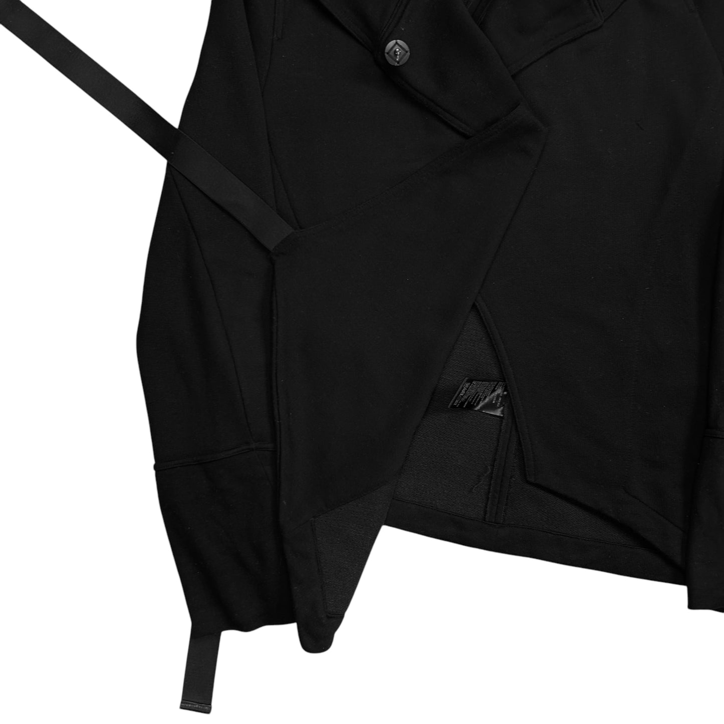 Ann Demeulemeester Asymmetric Bondage Strap Hoodie - AW16