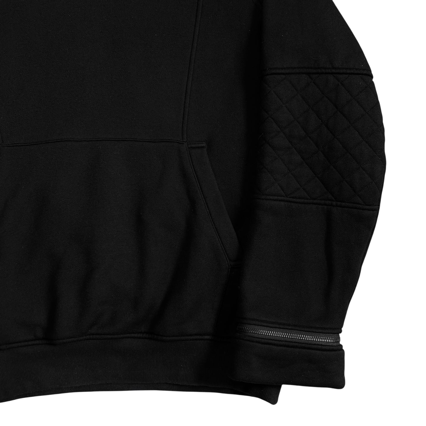 Helmut Lang Sleeve Zip Funnel Hood Sweater - SS08