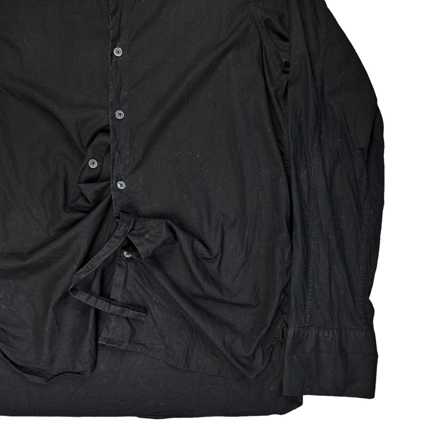 Ann Demeulemeester Distorted Button Row Shirt
