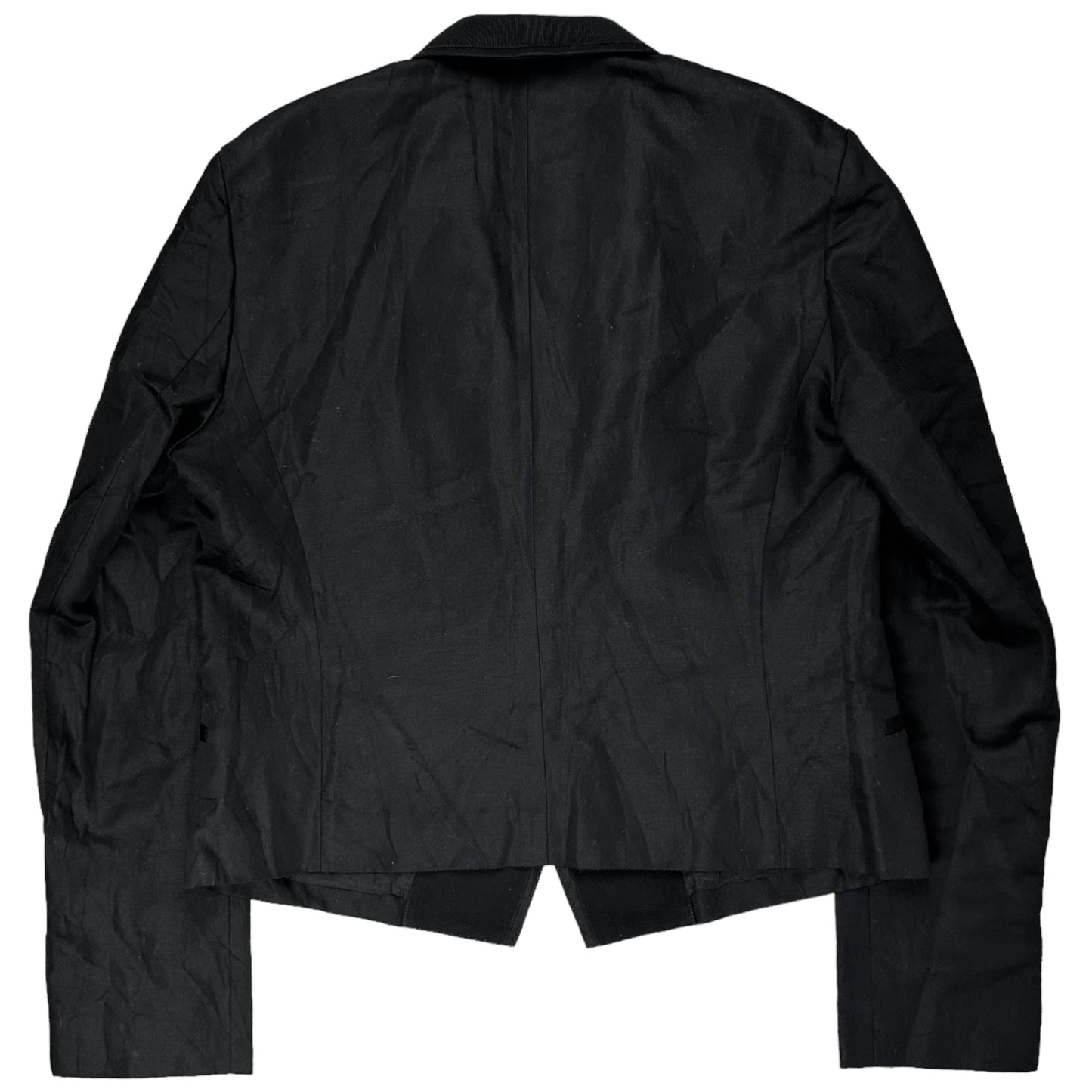 Haider Ackermann Cropped Single Button Blazer