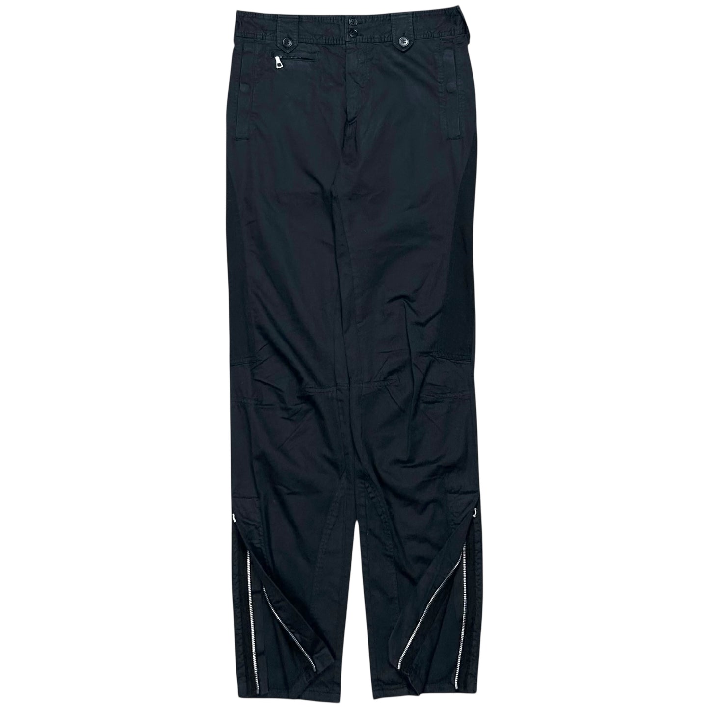 Dries Van Noten Moto Zip Pants - AW14