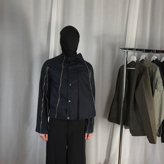 Raf Simons Cropped Sleeve Zip Bomber Jacket - SS08