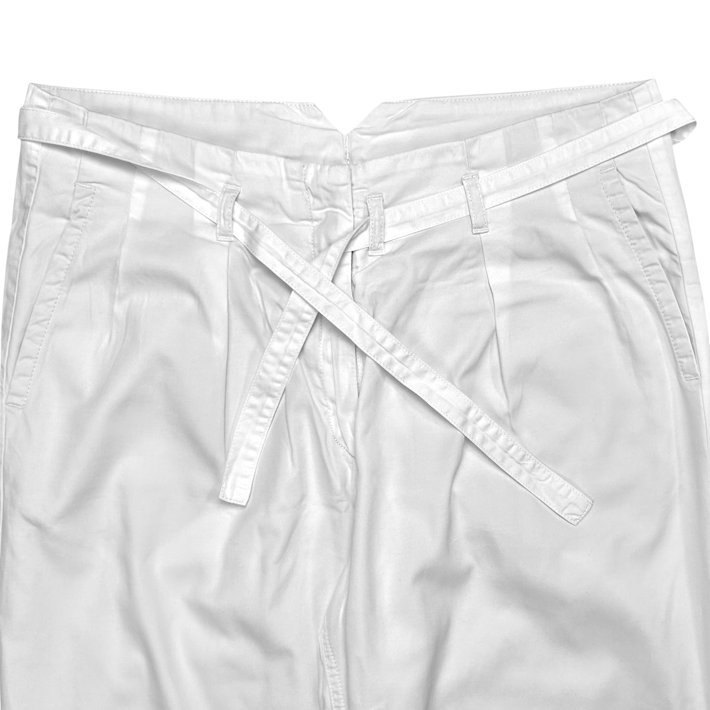 MM6 Maison Martin Margiela Belted Wide Work Pants - SS11