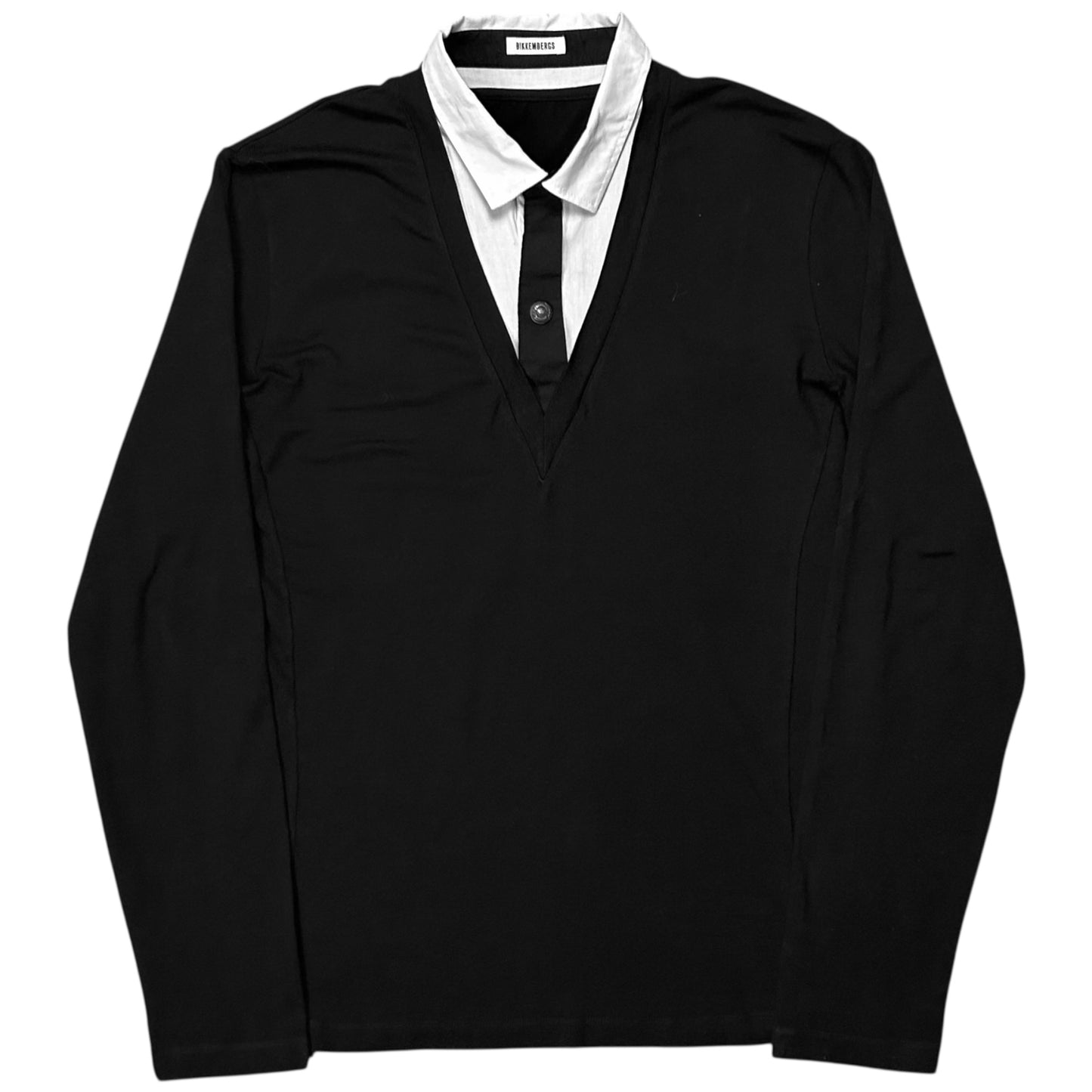 Dirk Bikkembergs Hybrid Button Up Tie Sweater