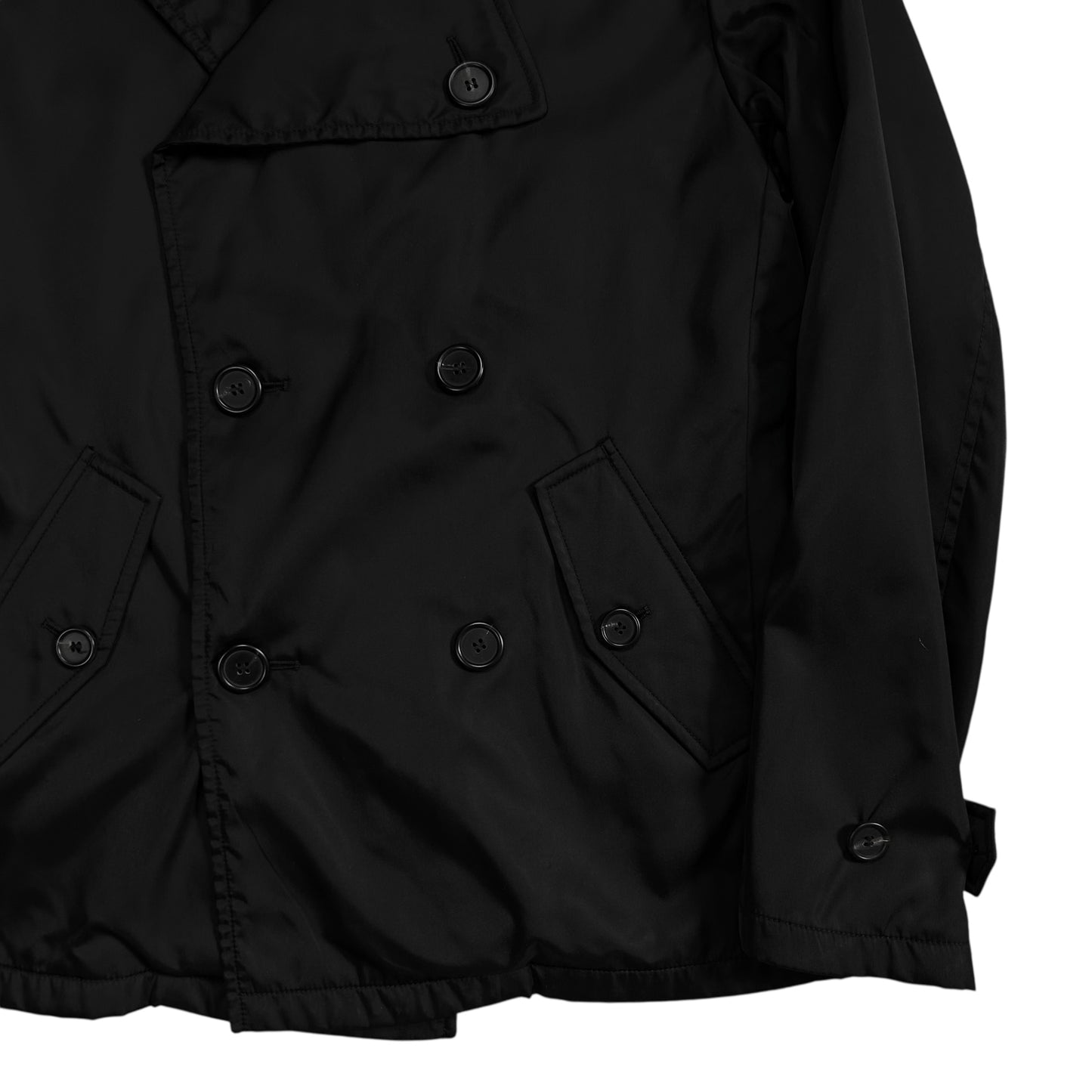 Prada Double Breasted Trench Jacket - AW08