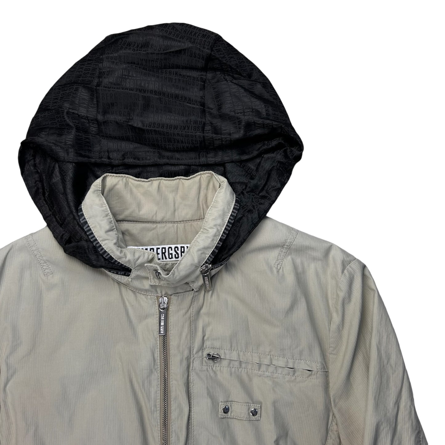 Dirk Bikkembergs Utility Zip Flight Jacket