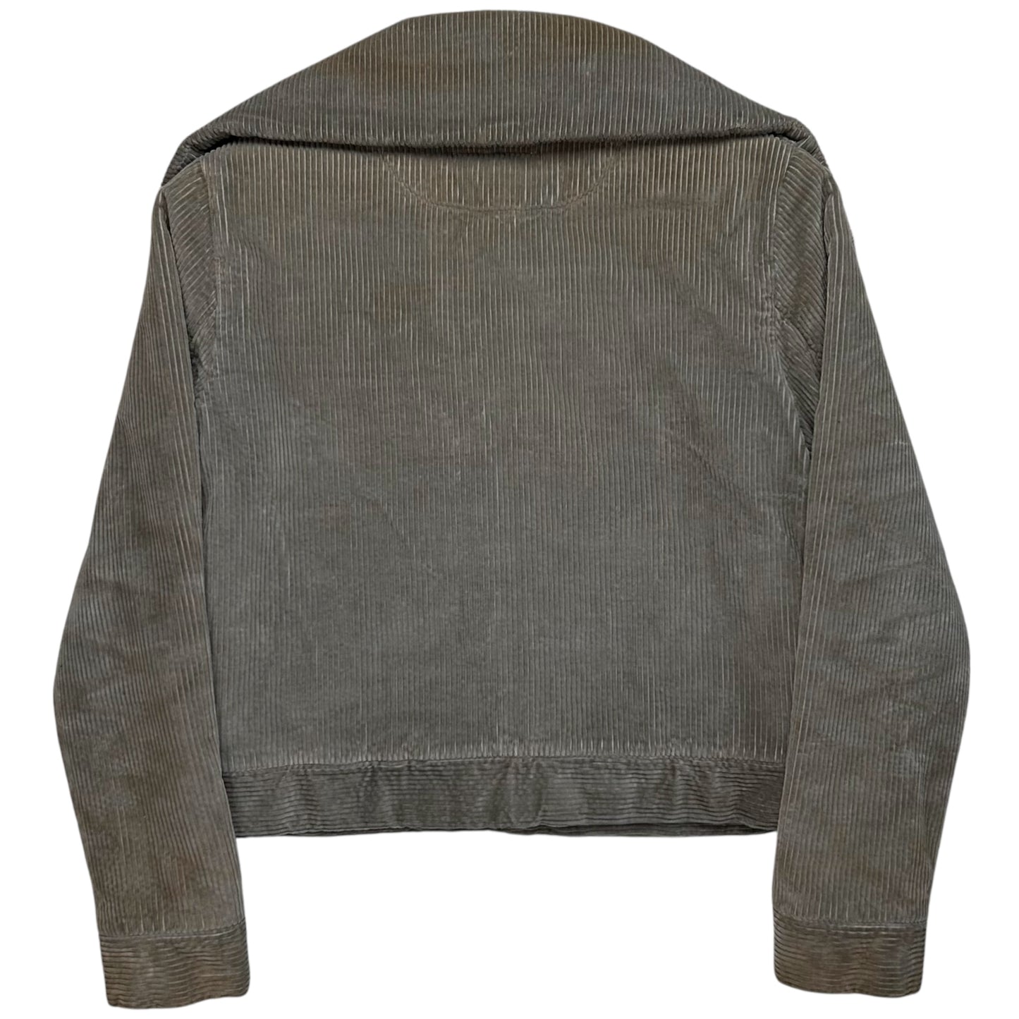 Maison Martin Margiela Detachable Collar Scarf Corduroy Bomber Jacket - AW01