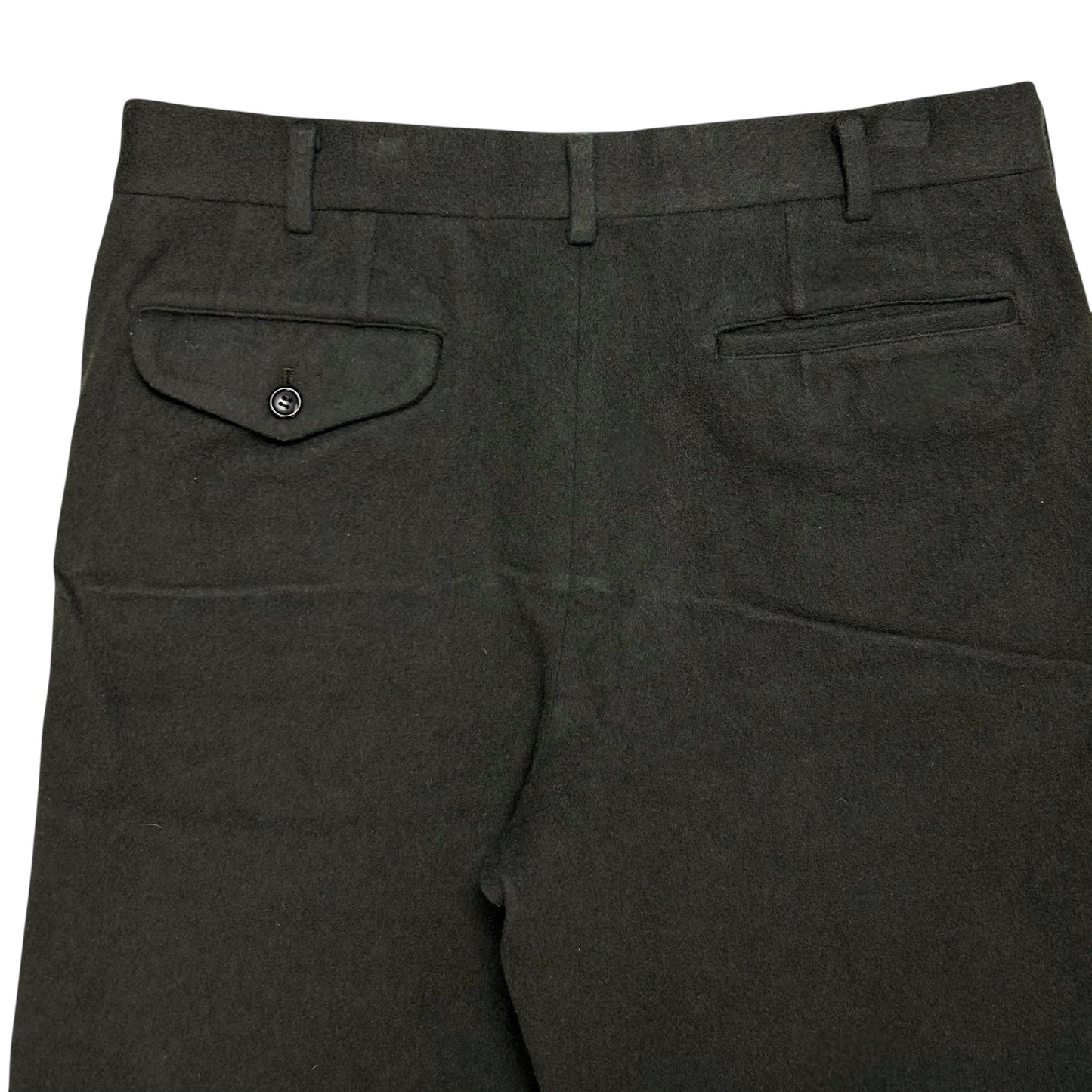Comme des Garcons Homme Plus Brushed Wool Shorts - SS21