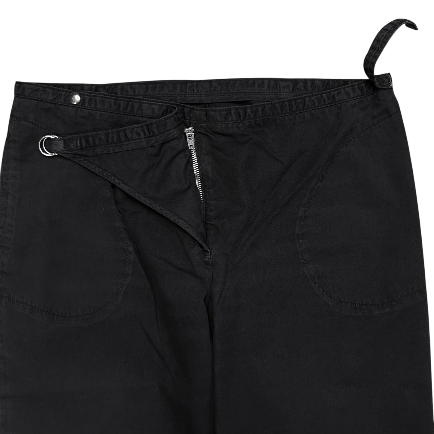 Maison Martin Margiela Asymmetric Ring Waist Work Pants - SS03