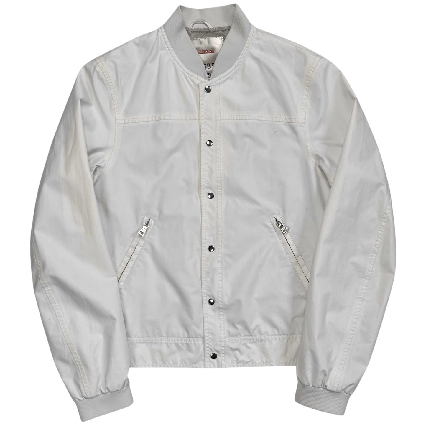 Prada Carabiner Snap Bomber Jacket