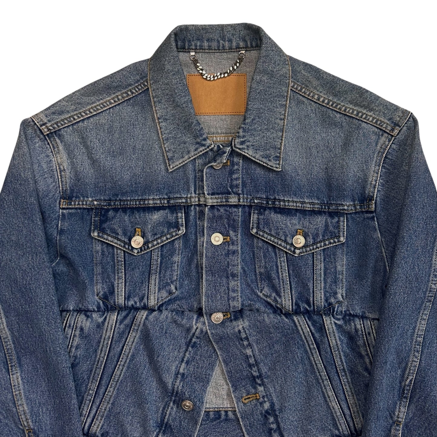 Balenciaga Swing Split Denim Jacket - AW16